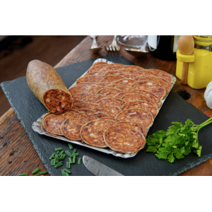 Chorizo à cuisiner bio 200gr (tranché)