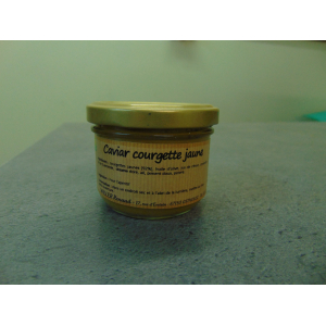 Caviar courgettes jaunes