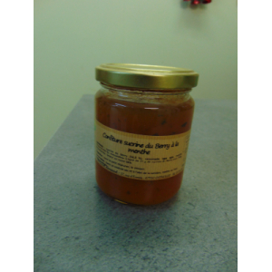 Confiture sucrine du berry à la menthe
