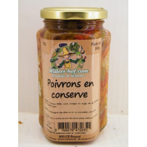 Poivrons en conserve