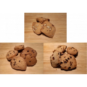 Croquet mixte amande-chocolat-noisette-raisin