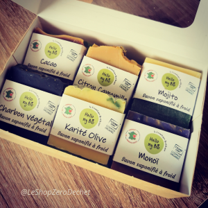 Coffret découverte 6 savons hello my bio