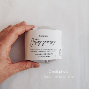 Shampoing solide “cheveux gras ou pellicules'