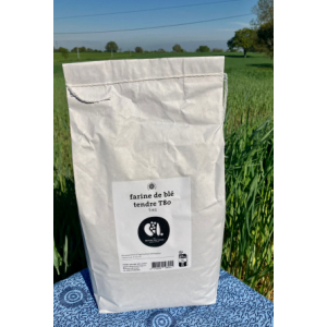 Farine de blé tendre t80 - 5kg