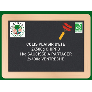 Colis barbecue bio plaisir d'ete