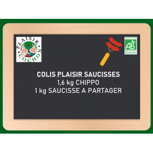Colis barbecue bio plaisir saucisses