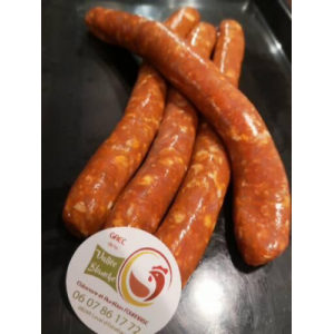 4 merguez de volaille