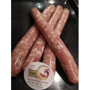 4 saucisses de volaille
