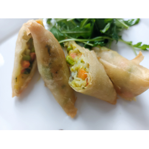 Samoussa légumes au curry