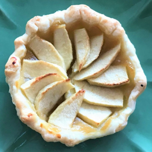 Tartelette fine aux pommes