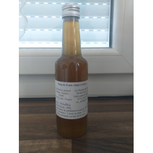 Sirop de menthe allégé en sucre