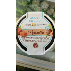 Crème glacée à la noisette