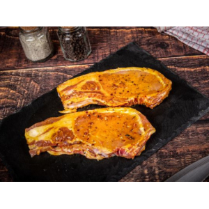 Côte de porc marinade tex mex x 2