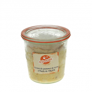 Ecrasé de pomme de terre à l'huile de truffe.