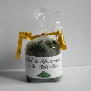 Sel de guérande à la spiruline et à l'ortie