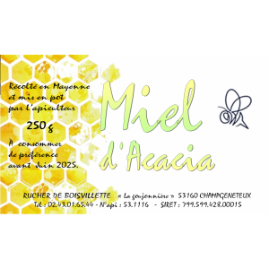 Miel acacia 250g
