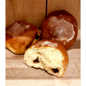 Petit pain brioché au chocolat