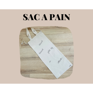 Sac à pain 'message humoristique'