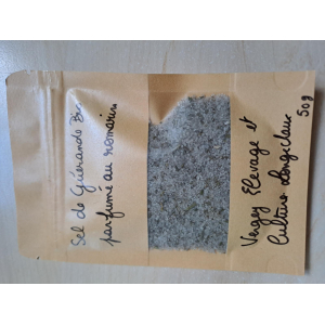 Sel de guérande bio au romarin de longechaux