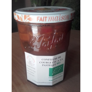 Confiture de courgette à la pastèque