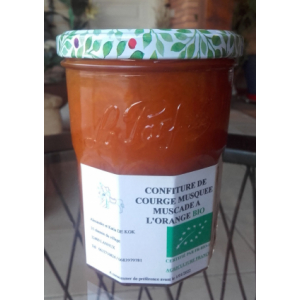 Confiture courge muscade à  l'orange