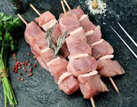 Brochettes de porc tex-mex x4