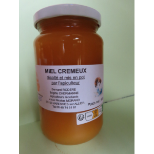Miel crémeux