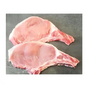 Cotes filet (2) de porc noir gascon
