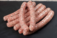 Saucisse de boeuf échalotte