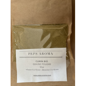 Cumin bio en poudre
