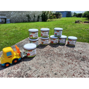 Purée bébé pomme-cassis bio 120g