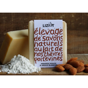 Savon amande douce et argile blanche