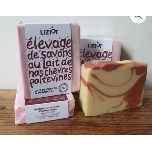 Savon lait de chevre et patchouli