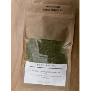 Thé vert gundpowder grand cru & matcha
