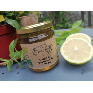 Gelée de verveine et zestes de citrons