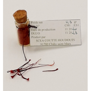 Poudre de safran - 0,3 gr