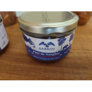 Pâté de sanglier sauvage piment d'espelette