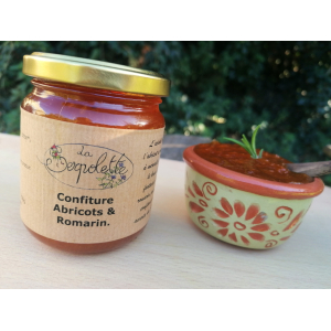 Confiture abricots romarin