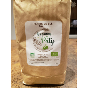 Farine de blé bio t80 - 1kg