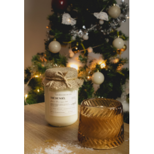 Bougie parfumée thé de noël