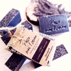 Savon exfolliant l'épicé, gingembre & pavot