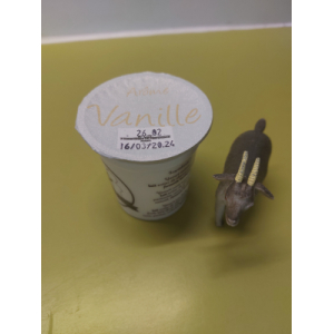 Yaourt chèvre aro. vanille