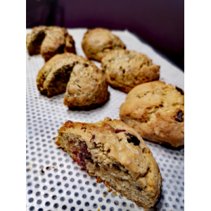 Cookies flocons d'avoine/ cramberries