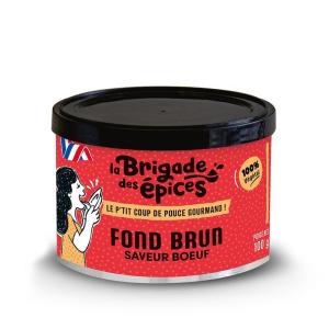 Fond brun végétal 'saveur boeuf'