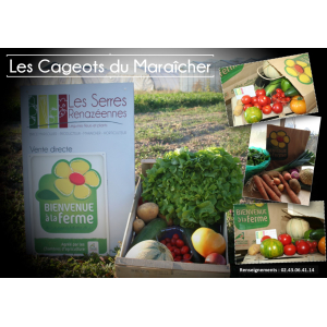 Cageot de légumes gourmand