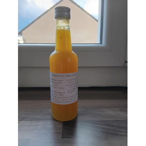 Sirop de mangue passion allégé en sucre
