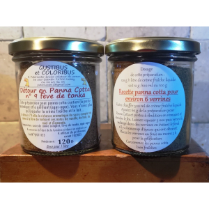 Détour en panna cotta n° 9 fève de tonka