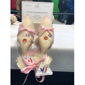 Poularde de bresse 2.2 kg - non toilée