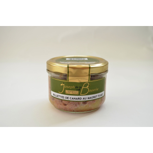 Rillettes de canard au magret fumé