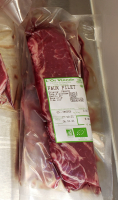 Angus bio - steak faux-filet congelé